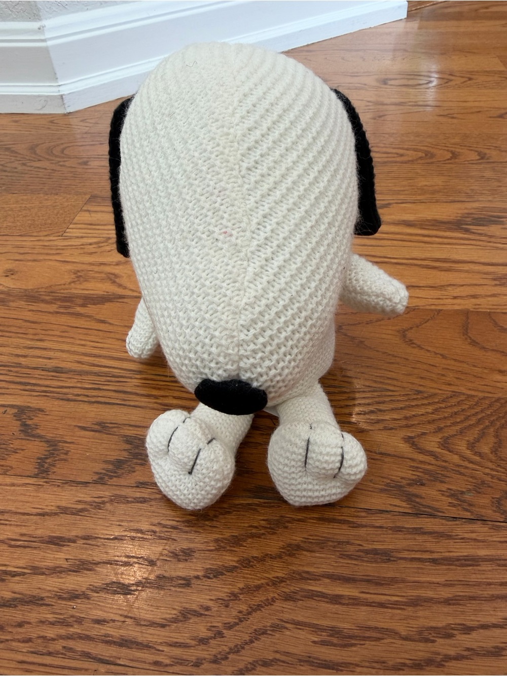 Hallmark Peanuts Snoopy Dog Knitted Toy Collectible
